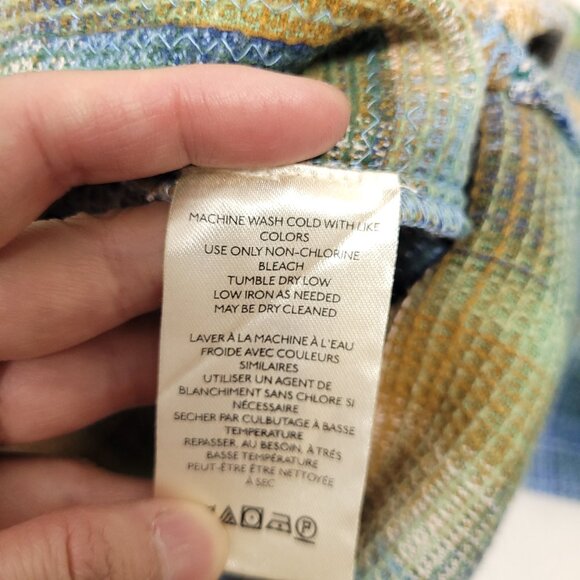 We The Free Plaid Long Sleeve Shirt Oversized Relax Fit - Picture 12 of 12